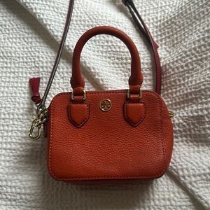 Tory Burch Orange Crossbody